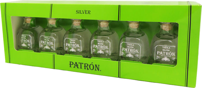 Patron Tequila Silver 50ml 6pk