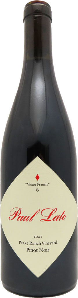 Paul Lato Victor Francis Pinot Noir Peake Ranch Vineyard 2021 750ml