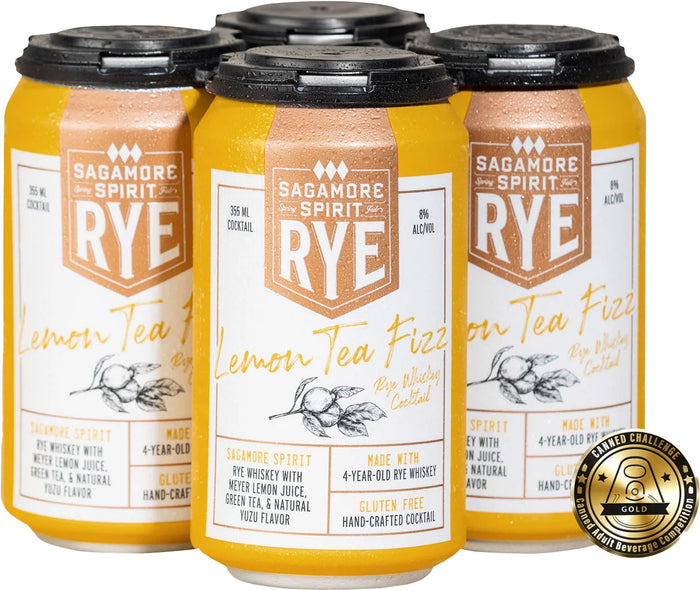 Sagamore Spirit Rye Lemon Tea Fizz 4pk