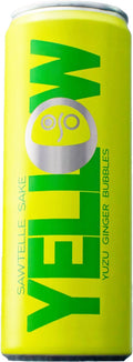 Sawtelle Sake YELLOW Yuzu Ginger Seltzer 12oz Can