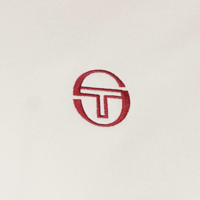 Sergio Tacchini x Stuarts x Stuarts Dallas Track Top - Buttercream/Merlot
