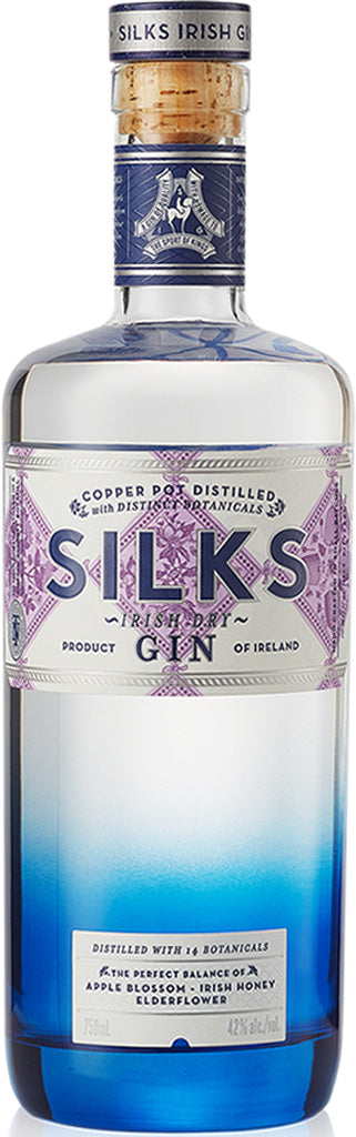 Silks Irish Dry Gin 750ml