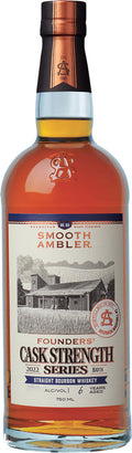 Smooth Ambler Founder's Cask Strength Series Straight Bourbon Whiskey 750ml
