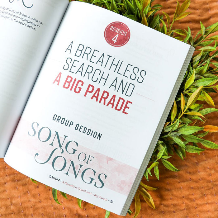 Song of Songs Bible Study Guide + Book + Bible Premium Bundle