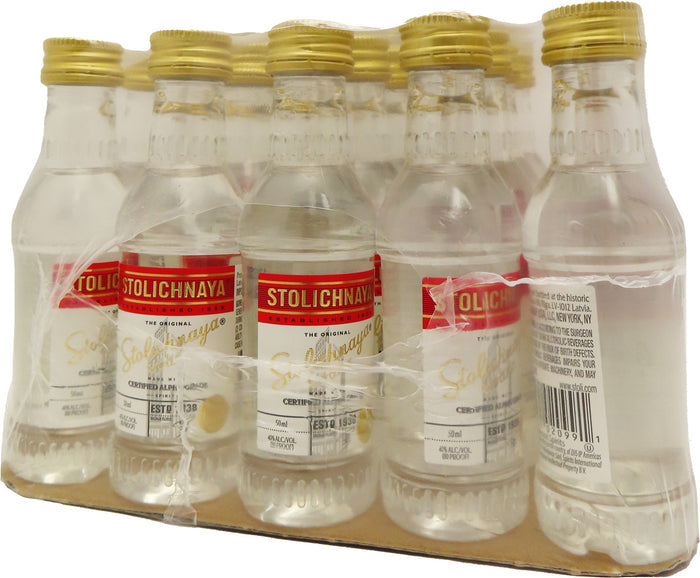Stoli Premium Vodka 50ml 20pk