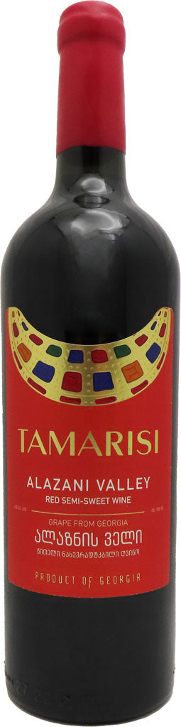 Tamarisi Alazani Valley Red Semi Sweet Georgian Wine 750ml