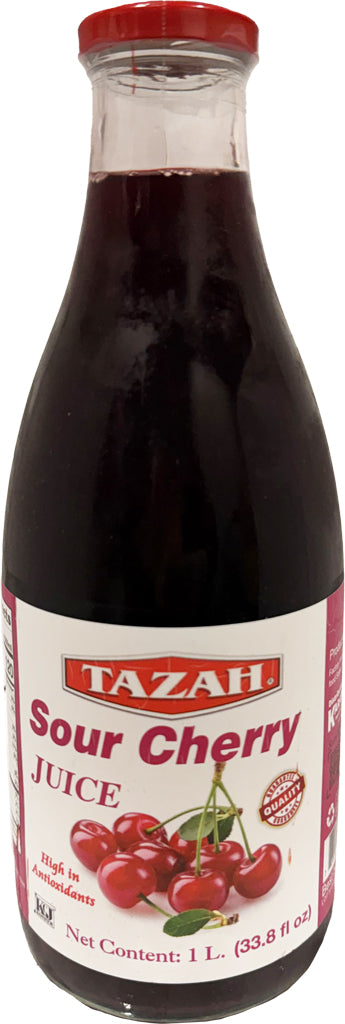 Tazah 100% Organic Sour Cherry Juice 1L