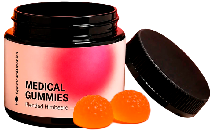 THC Gummies Himbeere 10mg THC - SpectrumBotanics (10 Stück)