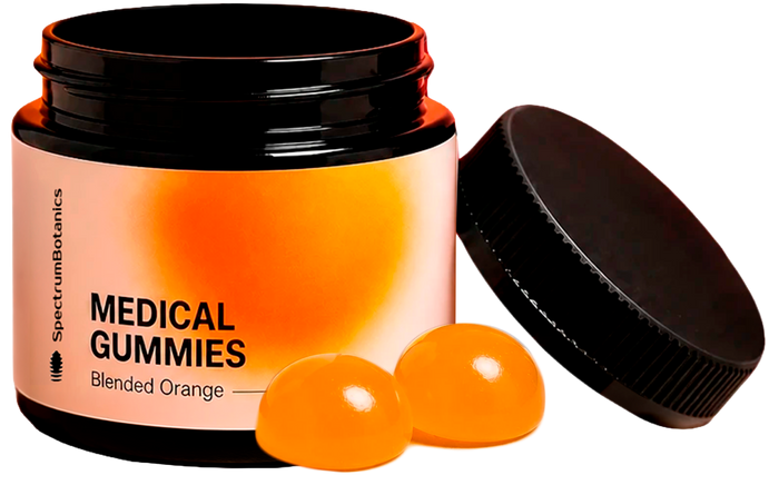 THC Gummies Orange 5mg THC - SpectrumBotanics (10 Stück)