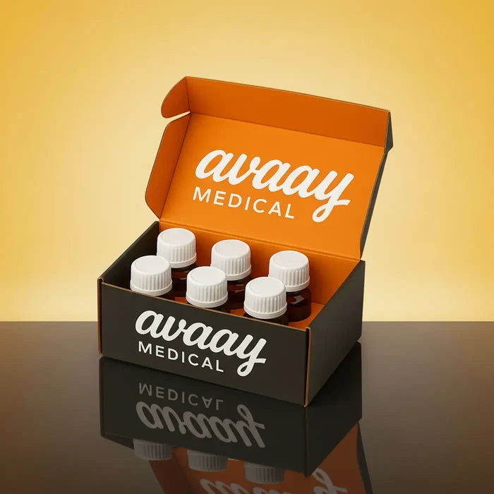 THC-Shot – Aqua Lemon Calm - 5mg / 10ml (6er-Pack)