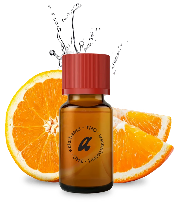 THC-Shot – Aqua Orange Balance - 10mg / 10ml (6er-Pack)