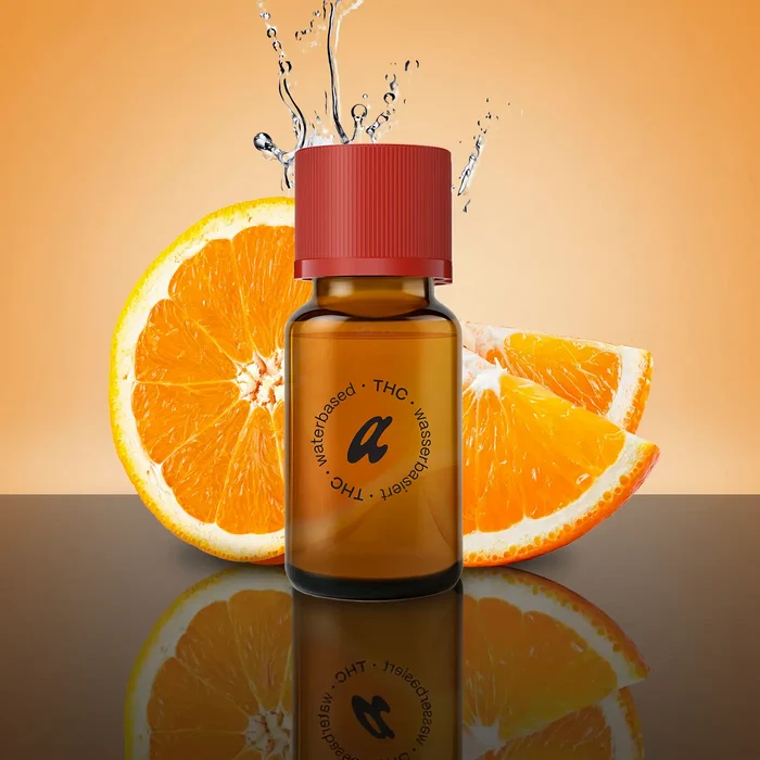 THC-Shot – Aqua Orange Balance - 10mg / 10ml (6er-Pack)