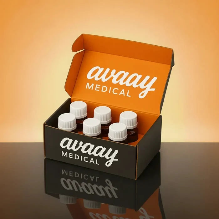 THC-Shot – Aqua Orange Balance - 10mg / 10ml (6er-Pack)