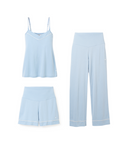 The Basics Maternity Set in Light Heather Grey in Periwinkle #Color_Periwinkle