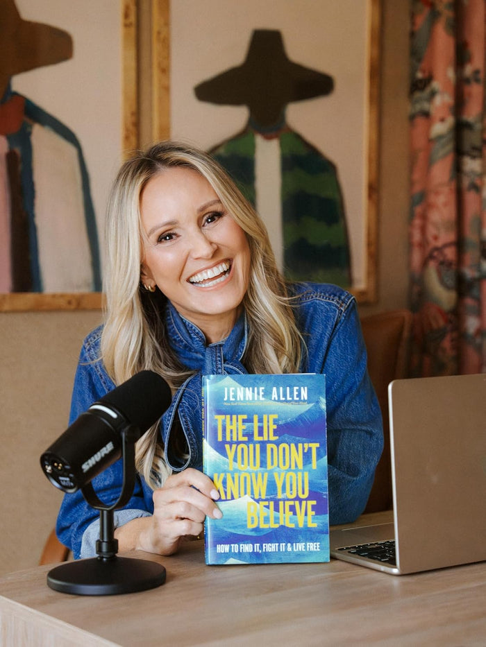 The Lie You Don't Know You Believe Bible Study Guide + Book + Journal Premium Bundle