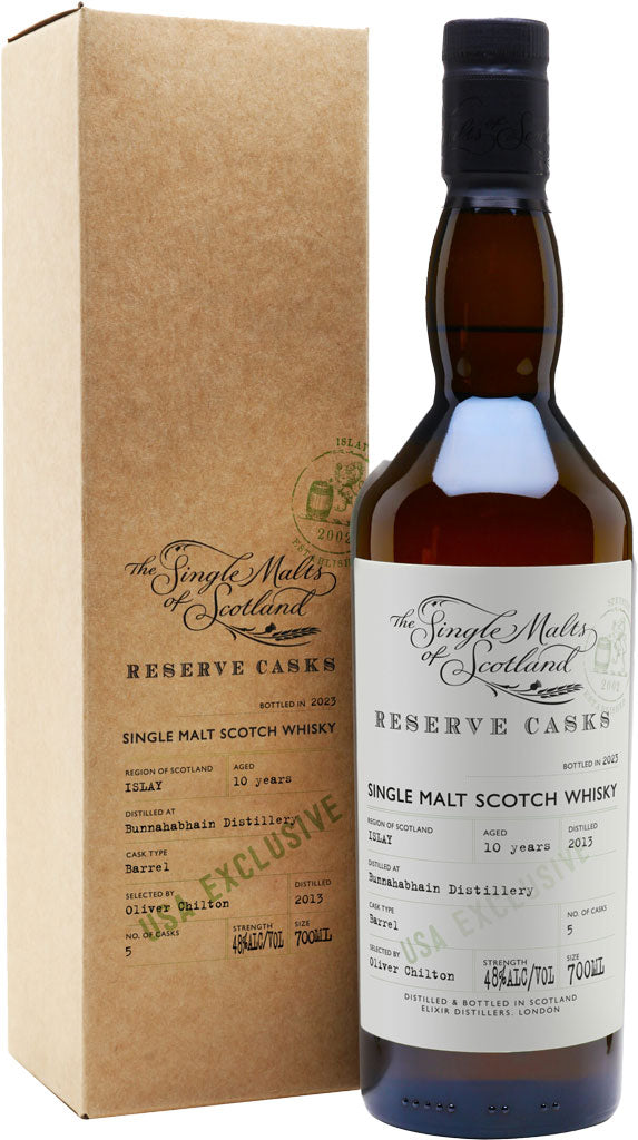 The Single Malts of Scotland Reserve Casks Bunnahabhain 2013 10yr 700ml