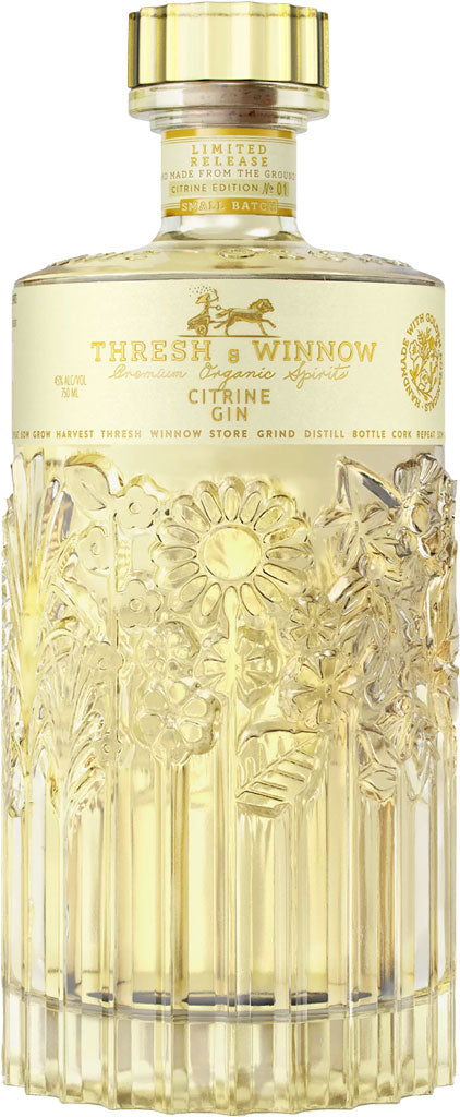 Thresh & Winnow Citrine Small Batch Dry Gin 750ml