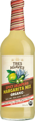 Tres Agaves Spicy Jalapeno Margarita Mix 1L