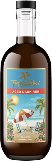 Tropical Vibes Aged Dark Rum 750ml