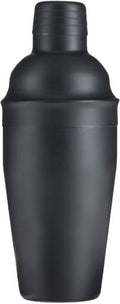 True Matte Black Cocktail Shaker 18oz