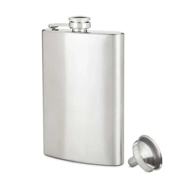 True Stainless Steel Flask 8oz