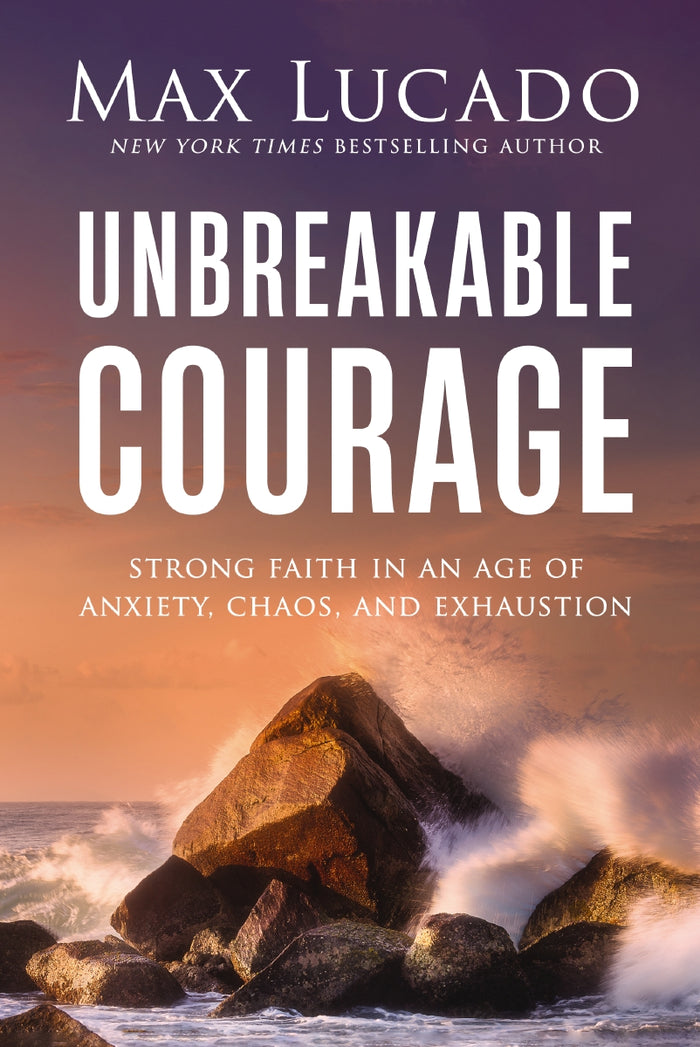 Unbreakable Courage  Study Guide + Book + Hope for Hard Days Devotional Premium Bundle
