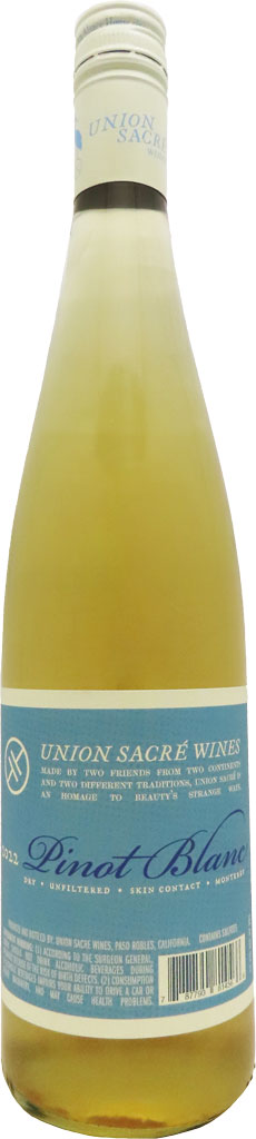 Union Sacre Pinot Blanc 750ml