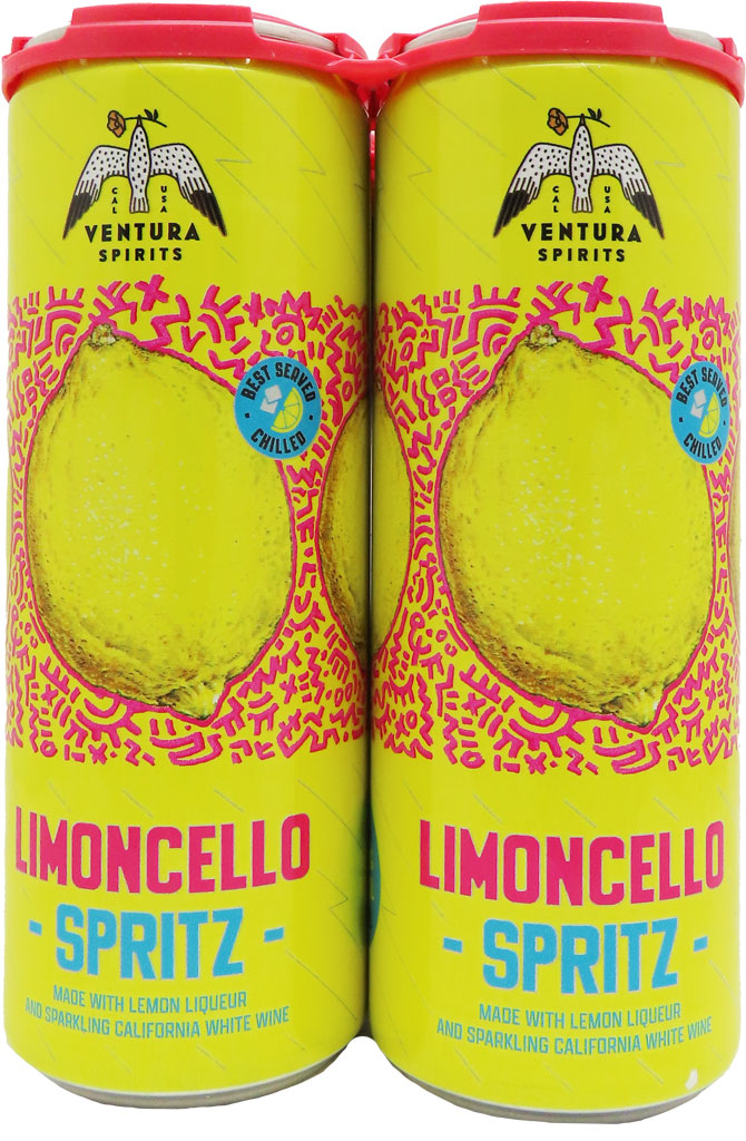 Ventura Spirits Limoncello Spritz 4pk Cans