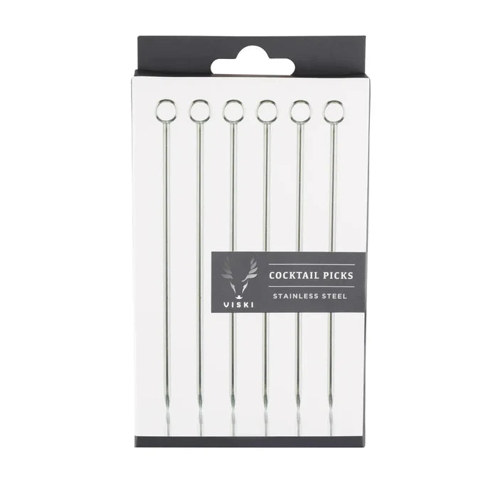 Viski Steel Cocktail Picks