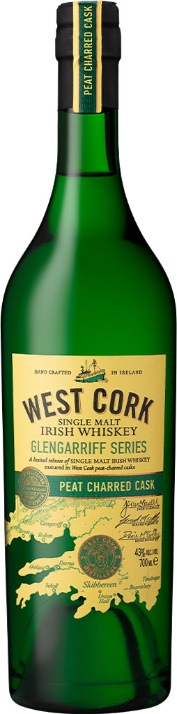 West Cork Glengarriff Series Peat Charred Cask 750ml