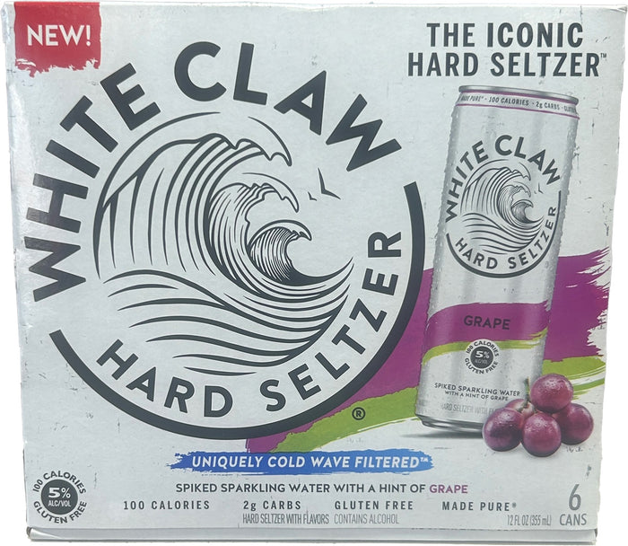White Claw Grape 6pk Cans