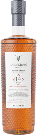 Wolfcraig Distillers Triple Sherry Cask Finish Scotch Whisky 14 Year Old 700ml
