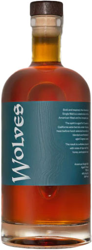 Wolves American Single Malt Whiskey 5 Year Old 750ml
