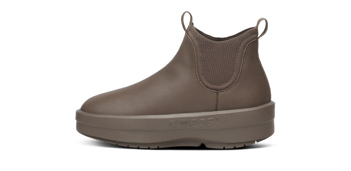 Women's OOmega Leather Londoner - Truffle medial view