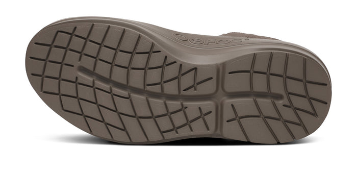 Women's OOmega Leather Londoner - Truffle bottom view