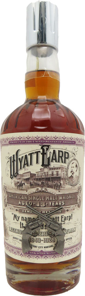 Wyatt Earp Hazmat American Whiskey 13 Year Old 750ml