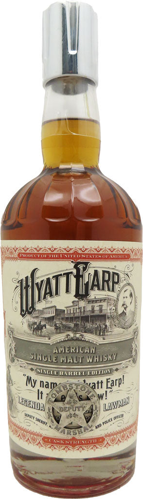 Wyatt Earp Single Barrel American Single Malt Whiskey 750ml