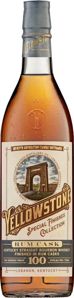 Yellowstone Special Finish Collection Rum Cask Finish Bourbon Whiskey 750ml