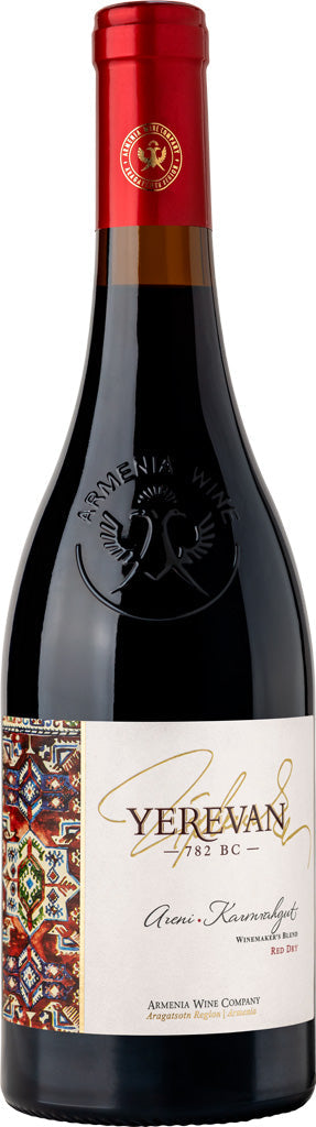 Yerevan Areni Karmrahyut Red Dry Wine 750ml