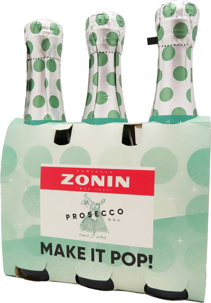 Zonin Prosecco 187ml 3pk